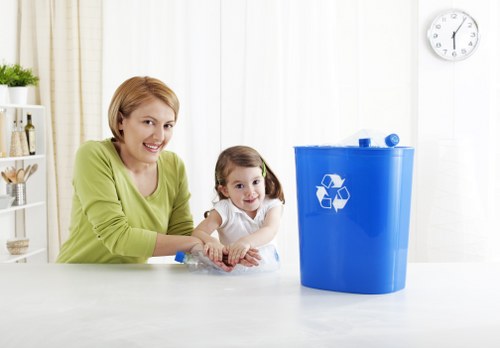 Recycling process for construction waste materials